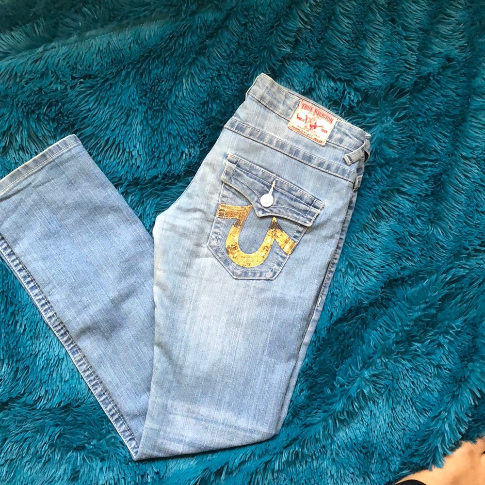 True religion straight legs